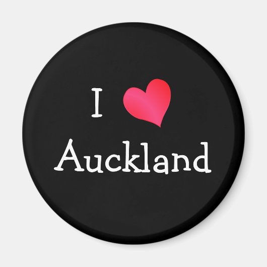 I Love Auckland Magneet (Voorkant)