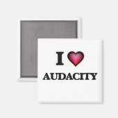I Love Audacity Magneet (Voorkant / Achterkant)