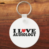 I Love Audiology Sleutelhanger (Voorkant)