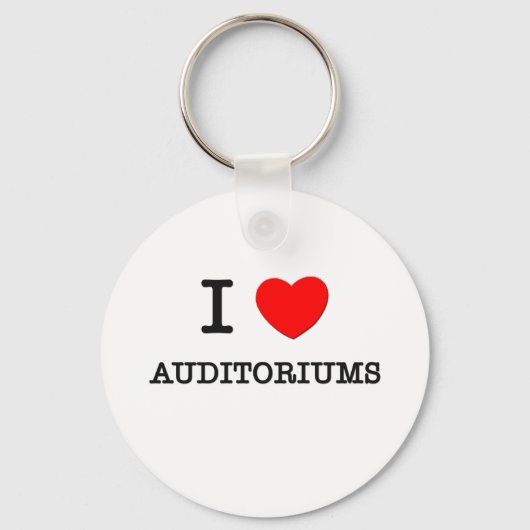 I Love Auditoria Sleutelhanger (Voorkant)