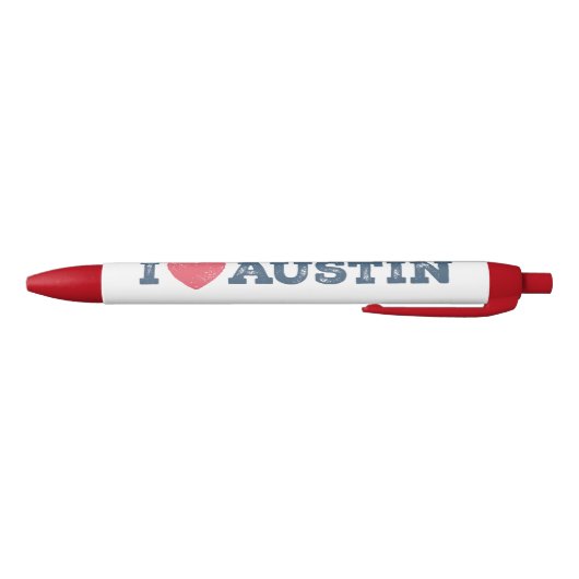 I Love Austin Texas Pen (Bodem)