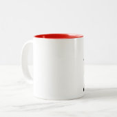 I love Austin Tweekleurige Koffiemok (Voorkant links)