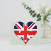 I Love Australia Briefkaart (Staand voorkant)