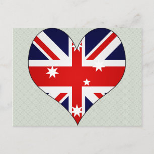 I Love Australia Briefkaart