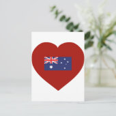 I Love Australia Briefkaart (Staand voorkant)
