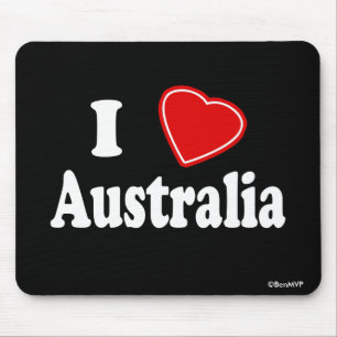 I Love Australia Muismat