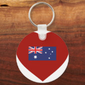 I Love Australia Sleutelhanger (Voorkant)