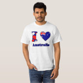 I love Australia T-shirt (Voorkant volledig)