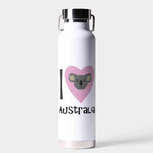 I Love Australia Waterfles (Voorkant)