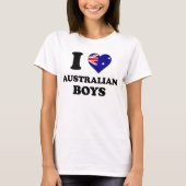 I love Australian Boys T-shirt (Voorkant)