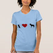 I Love Australian Kelpies T-shirt (Voorkant)