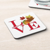 I Love Autumn Bier Onderzetter (Linkerzijde)