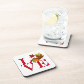 I Love Autumn Bier Onderzetter (Rechterzijde)