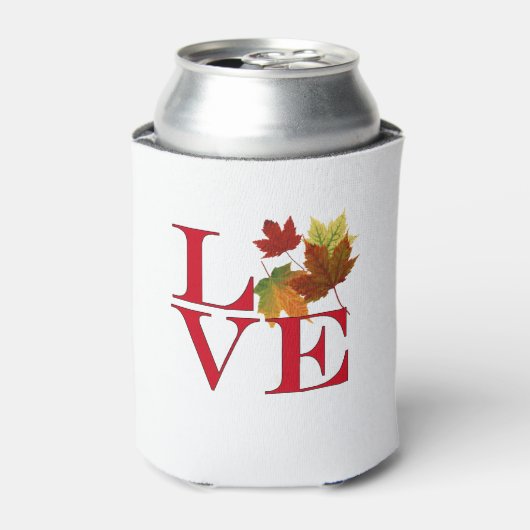 I Love Autumn Blikjeskoeler (Blikje Voorkant)