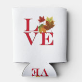 I Love Autumn Blikjeskoeler (Achterkant)