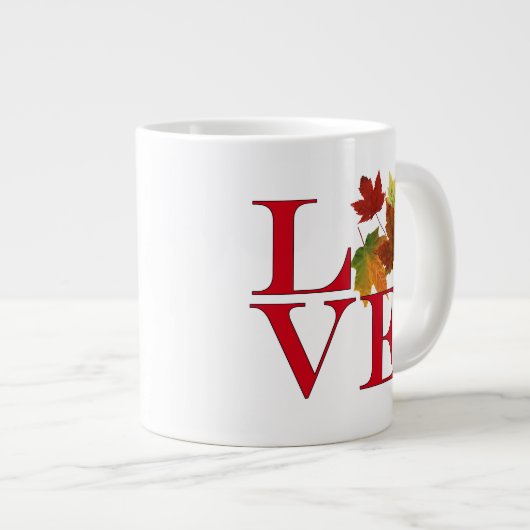 I Love Autumn Grote Koffiekop (Voorkant rechts)