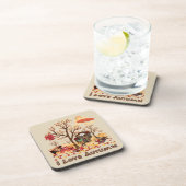 I Love Autumn - Herfst Elements and Scenery Bier Onderzetter (Rechterzijde)