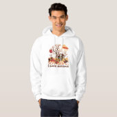 I Love Autumn - Herfst Scenery Hoodie (Voorkant volledig)