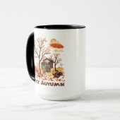 I Love Autumn - Herfst Scenery Mok (Voorkant links)