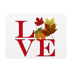I Love Autumn Magneet