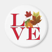 I Love Autumn Magneet (Voorkant)