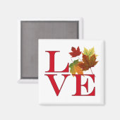 I Love Autumn Magneet (Voorkant / Achterkant)
