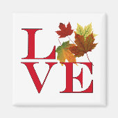I Love Autumn Magneet (Voorkant)