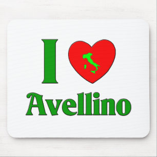 I Love Avellino Italy Muismat
