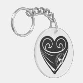 I Love Aviation  Sleutelhanger (Voorkant Links)