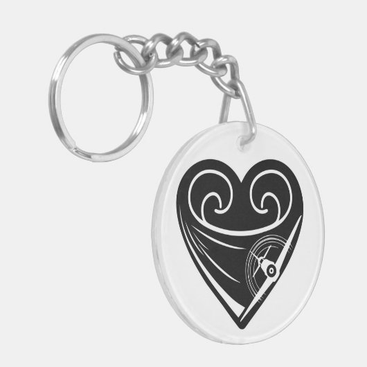 I Love Aviation  Sleutelhanger (Voorkant Links)