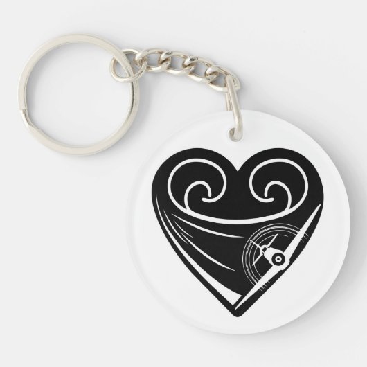 I Love Aviation  Sleutelhanger (Voorkant)