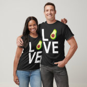 I Love Avocado Avocado Vegan T-shirt (Unisex)