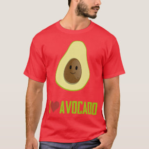 I Love Avocado GiftFoodie Vegan Avo Vegetarian Gif T-shirt