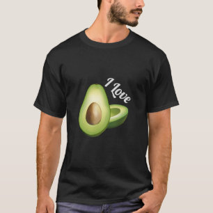 I Love Avocado Mannen TShirt