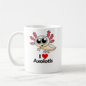I Love Axolotls Koffiemok (Links)