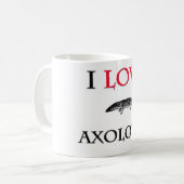 I Love Axolotls Koffiemok (Voorkant links)