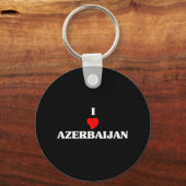 I Love Azerbeidzjan Sleutelhanger (Voorkant)