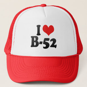 I Love B-52 Trucker Pet