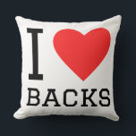 I love backs kussen<br><div class="desc">I love backs ,  for muscle lovers</div>