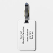 I Love Bacon Bagagelabel (Achterkant verticaal)