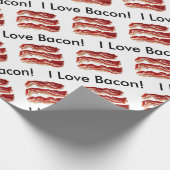 I Love Bacon Cadeaupapier (Hoek)
