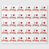 I Love Bacon Cadeaupapier (Vlak)