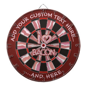 I Love Bacon Dartbord