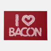 I Love Bacon Deurmat (Voorkant)