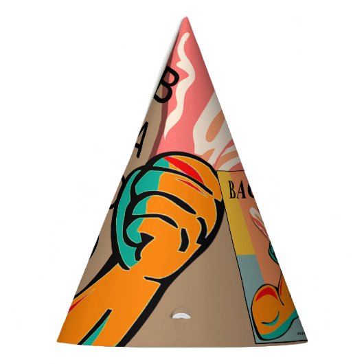 I love bacon feesthoedjes (Links)