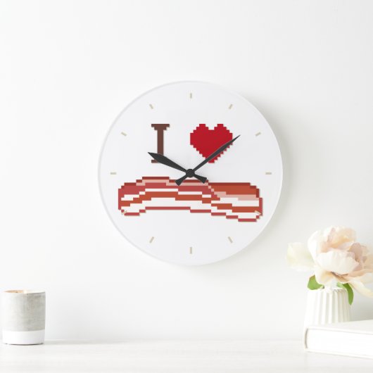 I Love Bacon Grote Klok (Huis)