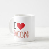 I Love Bacon Koffiemok (Voorkant links)
