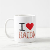 I Love Bacon Koffiemok (Links)