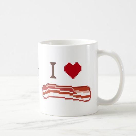 I Love Bacon Koffiemok (Rechts)