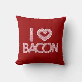 I Love Bacon Kussen